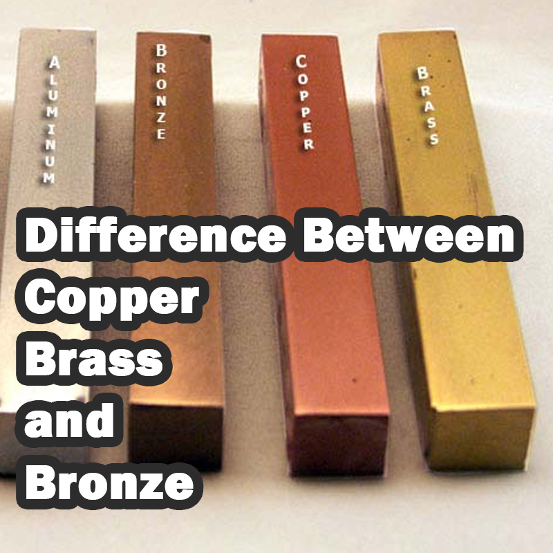 Difference Between Copper, Brass and Bronze